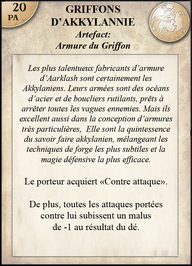 artegri02 armure griffon